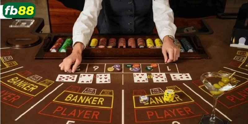Cược bài Baccarat FB88 hấp dẫn và đầy sôi động với tay chơi.